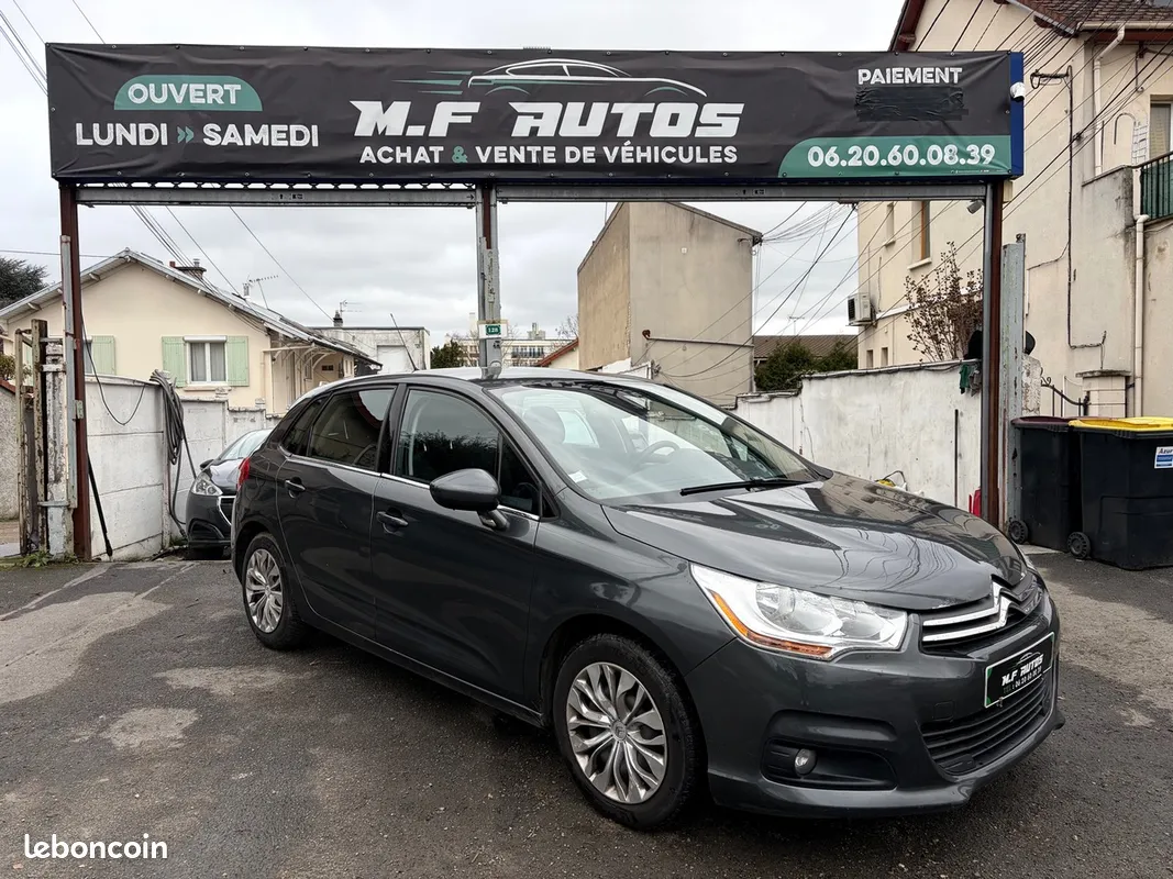 Citroën C4 90 HDI Rossignol 2012 GPS BLUETOOTH RADARS USB PAYER EN 3Fois