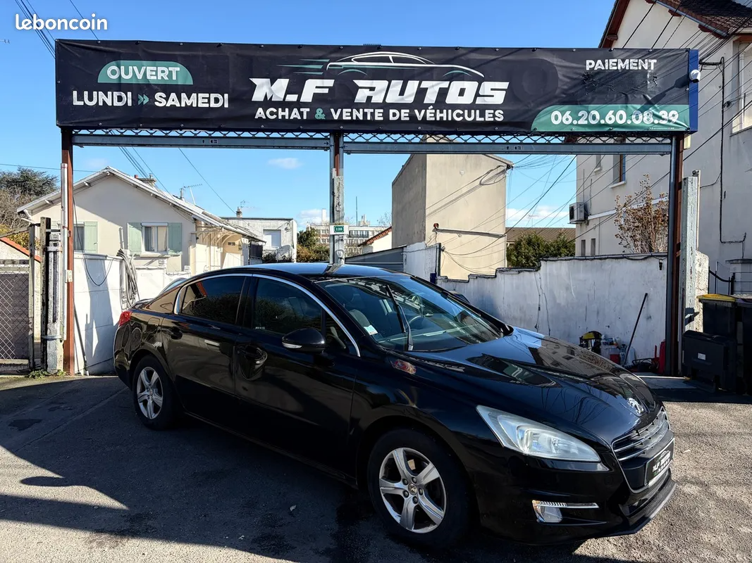 Peugeot 508 1.6 HDi 115ch Active 2012 BLUETOOTH GPS RÉGULATEUR RADARS PAYER. EN 3 FOIS