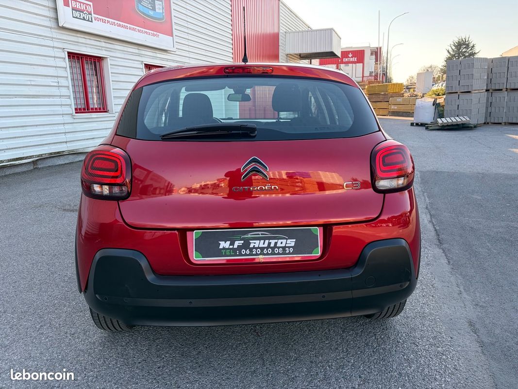 Citroën C3 2020 HDI Feel Businesse 1ere MAIN GPS RADARS RÉGULATEUR BLUETOOTH – Image 5