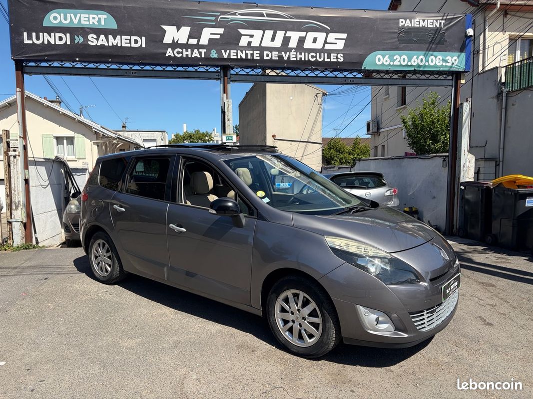 RENAULT Scenic 1.6l DCI 130 BOSE CHAÎNE DE DISTRIBUTION TOIT OUVRANT CUIR CHAUFFANT GPS PAYÉ EN 3FoiS
