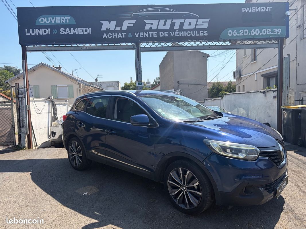 RENAULT Kadjar BOITE AUTO 1.5l DCI SUIVI D ENTRETIENT GPS SEMI CUIR CAMÉRA BLUETOOTH