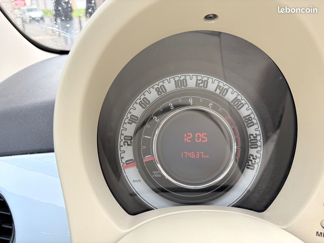Fiat 500 2009 174km Pop PAYEMENT EN 3 FOIS – Image 10