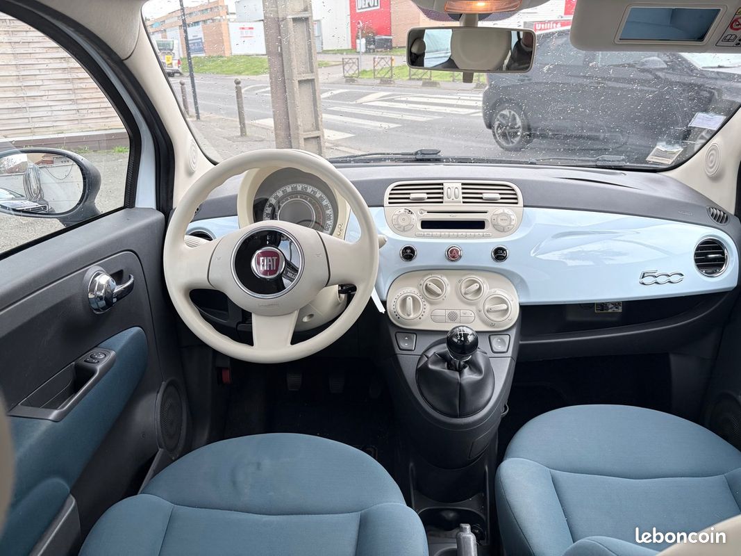 Fiat 500 2009 174km Pop PAYEMENT EN 3 FOIS – Image 6