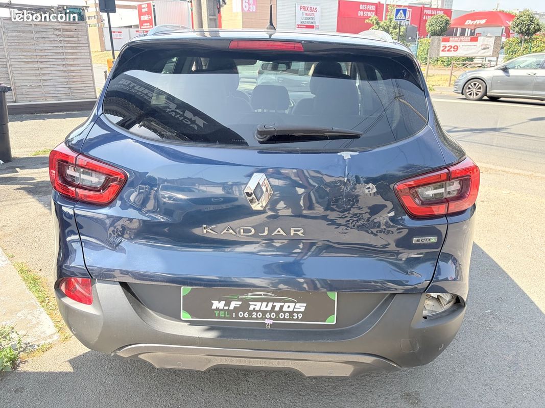 RENAULT Kadjar BOITE AUTO 1.5l DCI SUIVI D ENTRETIENT GPS SEMI CUIR CAMÉRA BLUETOOTH – Image 3