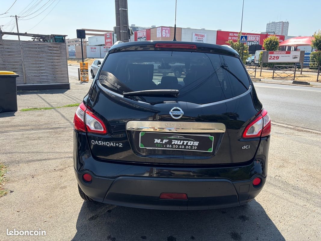 Nissan Qashqai+2 1.6l DCI 7 PLACES 4x4 CHAÎNE DE DISTRIBUTION TOIT PANO GPS CAMÉRA BLUETOOTH USB AUX – Image 6