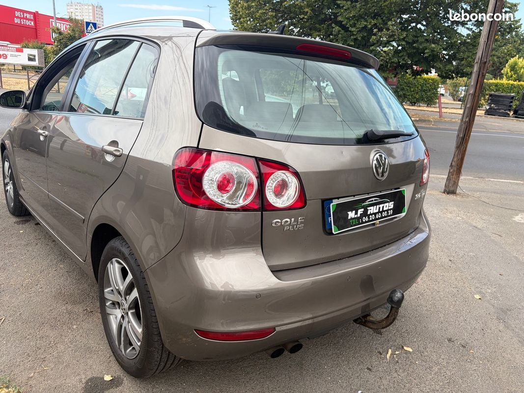 Volkswagen Golf Plus BOITE AUTO 2l TDI DSG6 RADAR AV/AR RÉGULATEUR AUXILIAIRE PAIEMENT EN 3 FOIS – Image 3